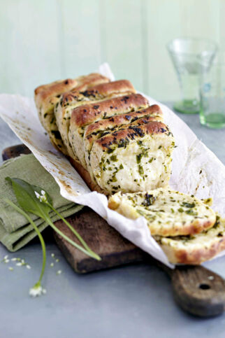 Bärlauch-Fächerbrot Bärlauch-Fächerbrot