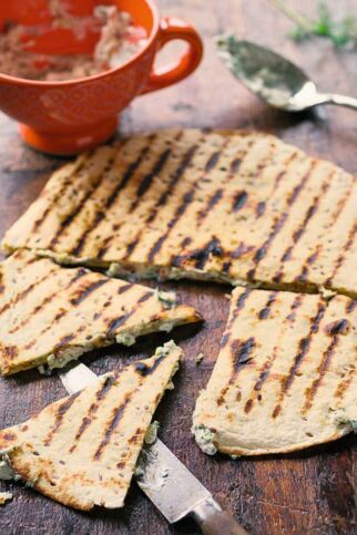 Quesadillas mit Ziegenkäse Quesadillas mit Ziegenkäse