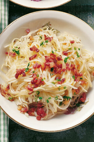 Krautsalat mit Speck Krautsalat mit Speck