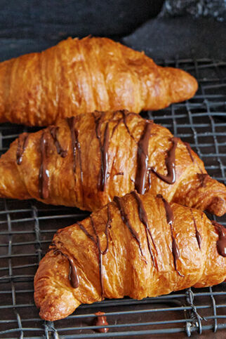 Schoko-Croissants Schoko-Croissants