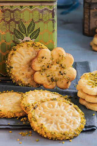 Ewigkeitsbäckerei mit Pistazien Ewigkeitsbäckerei mit Pistazien