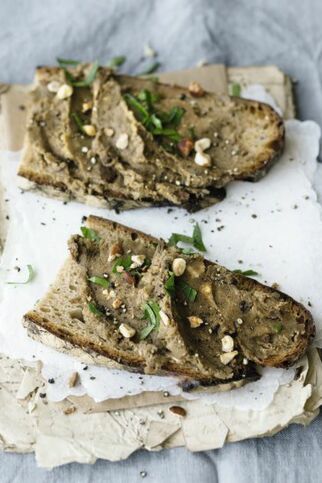 Maronen-Steinpilze-Petersilie-Aufstrich Maronen-Steinpilze-Petersilie-Aufstrich