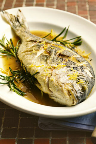 Brassen in Zitronen-Marsala-Sauce Brassen in Zitronen-Marsala-Sauce