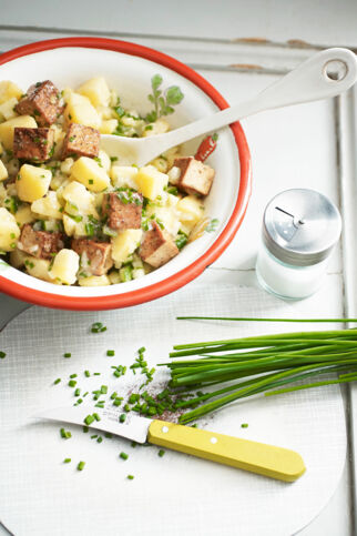 Kartoffelsalat mit Tofu Kartoffelsalat mit Tofu