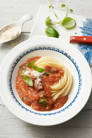 Ofentomaten-Pasta Ofentomaten-Pasta