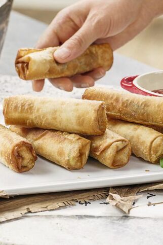 Knusprige Frühlingsrollen Knusprige Frühlingsrollen