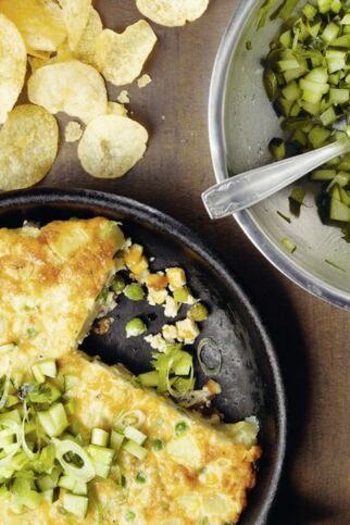 Tortilla mit Gurkensalat Tortilla mit Gurkensalat