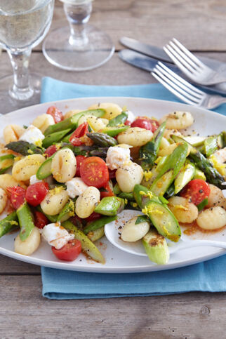 Gnocchi mit grünem Spargel Gnocchi mit grünem Spargel