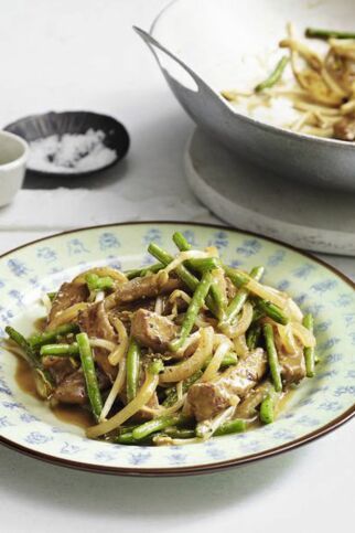 Rindfleisch mit Wasabi Rindfleisch mit Wasabi