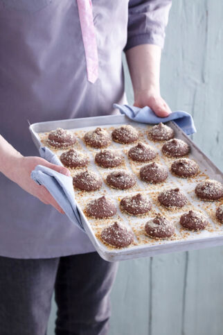 Mandelbusserl mit Orange Mandelbusserl mit Orange