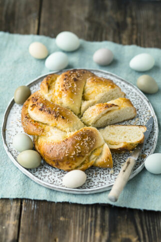 Kokos-Maracuja-Osterkranz Kokos-Maracuja-Osterkranz