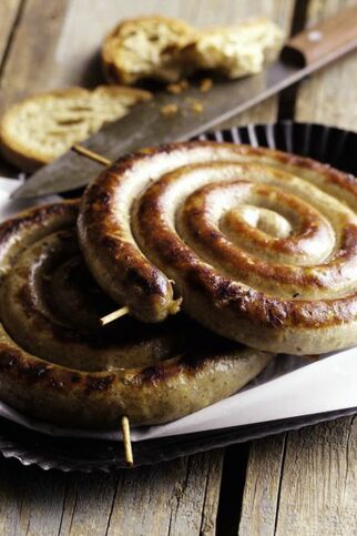 Südafrikanische Bratwurstschnecke Südafrikanische Bratwurstschnecke