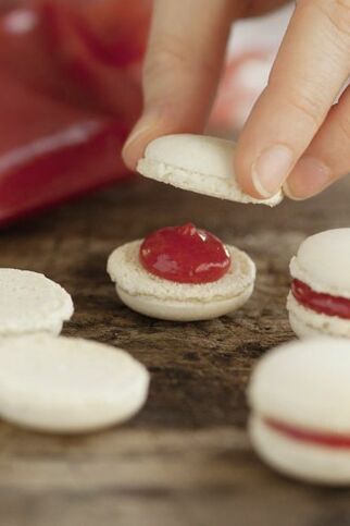 Italienische Macarons