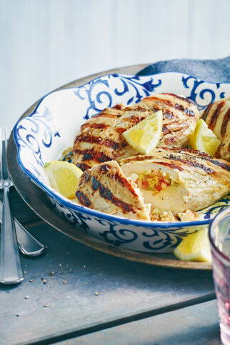 Gazpacho-marinierte Hähnchenbrustfilets Gazpacho-marinierte Hähnchenbrustfilets