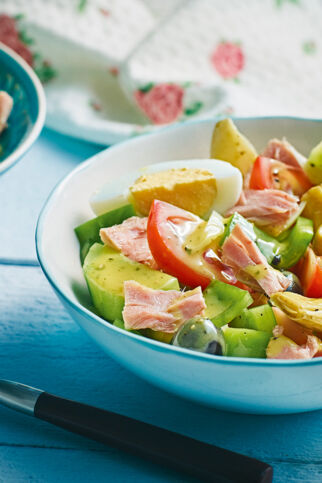 Nizza-Salat mit Eiern Nizza-Salat mit Eiern