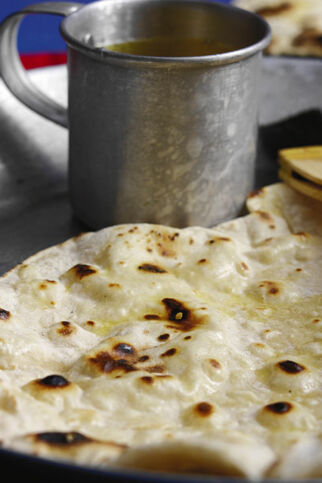 Indisches Fladenbrot Indisches Fladenbrot