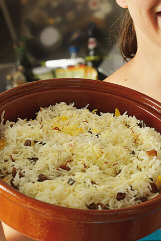 Gemüse-Biryani mit Ei Gemüse-Biryani mit Ei