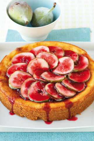 Ziegenkäsetarte mit Feigen Ziegenkäsetarte mit Feigen