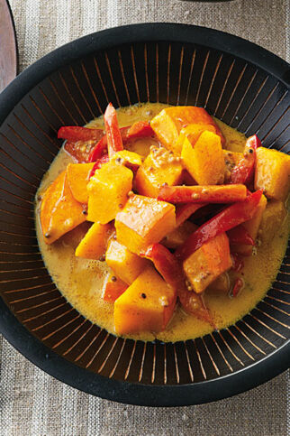 Kürbis-Paprika-Curry