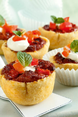 Mini-Paprika-Quiches