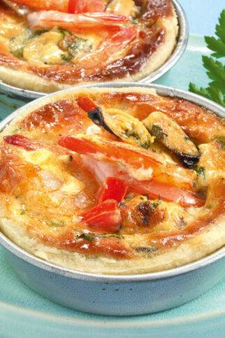 Meeresfrüchte-Quiche