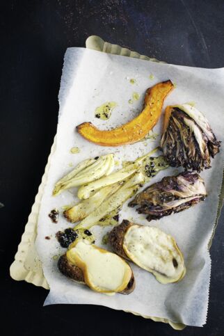 Ofengemüse mit Crostini Ofengemüse mit Crostini