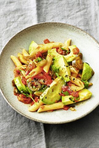 Paprika-Avocado-Penne Paprika-Avocado-Penne