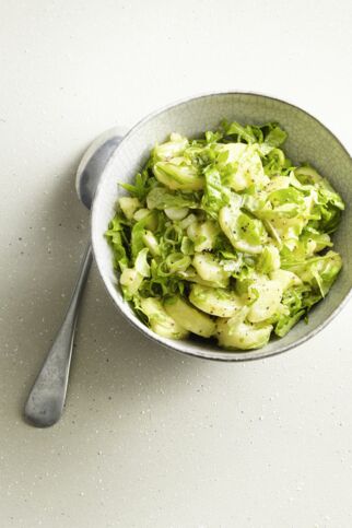 Grüner Kartoffelsalat