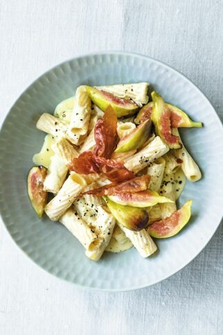 Ricottasauce mit Feigen Ricottasauce mit Feigen