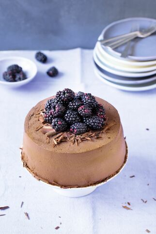 Schoko-Brombeertorte Schoko-Brombeertorte