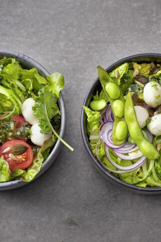 Sommer-Bowl mit Edamame Sommer-Bowl mit Edamame