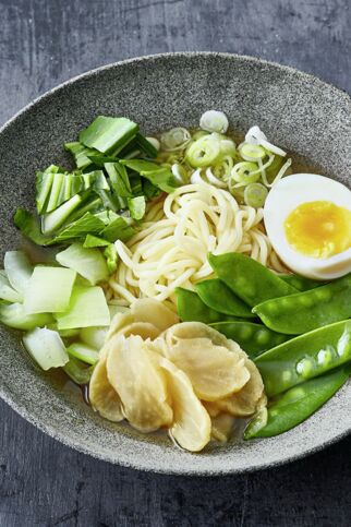 Rettich-Pak-Choi-Ramen Rettich-Pak-Choi-Ramen