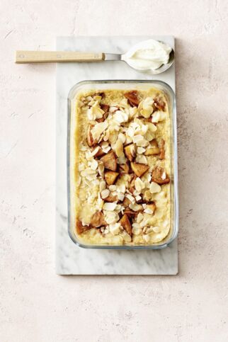 Bratapfelauflauf Bratapfelauflauf