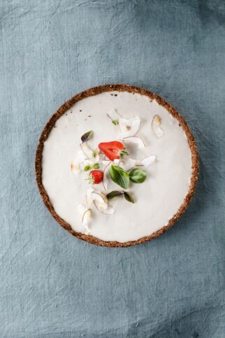 Weiße Schokoladentarte Weiße Schokoladentarte