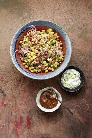 Kichererbsen-Salat