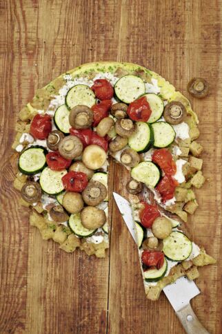 Herzhafte Torte mit Ofengemüse Herzhafte Torte mit Ofengemüse