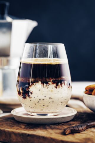 Overnight-Oats mit Espresso Overnight-Oats mit Espresso