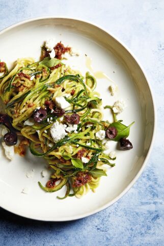 Pesto-Zoodles Pesto-Zoodles