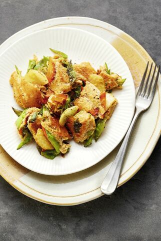 Frühlingsgemüse-Schmarren Frühlingsgemüse-Schmarren