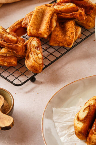 Vegane Franzbrötchen Vegane Franzbrötchen