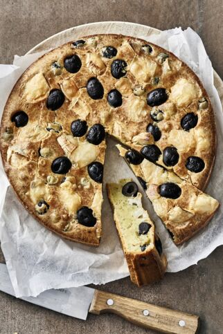Provenzalischer Olivenkuchen Provenzalischer Olivenkuchen