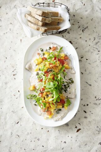 Schnelles Puten-Tonnato Schnelles Puten-Tonnato