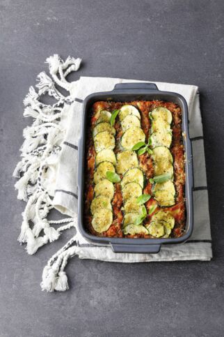 Schnelle Zucchini-Lasagne Schnelle Zucchini-Lasagne