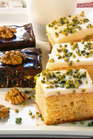 Vanille-Blondies Vanille-Blondies