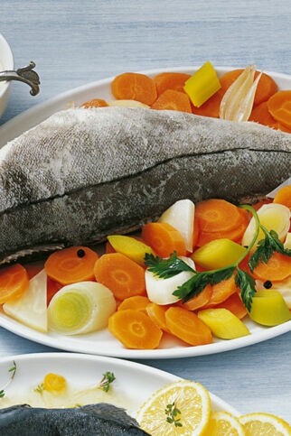 Schellfisch mit Senfsauce