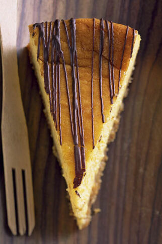 Schoko-Mango-Cheesecake