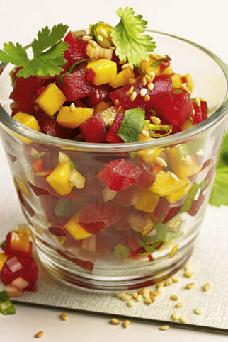 Thunfisch-Mango-Tatar Thunfisch-Mango-Tatar