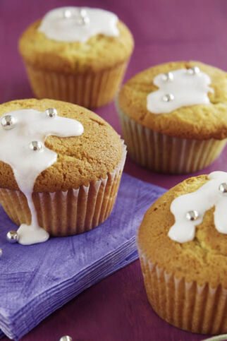 Zarte Lavendel-Muffins Zarte Lavendel-Muffins