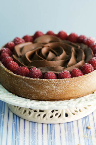 Schoko-Himbeer-Tarte Schoko-Himbeer-Tarte