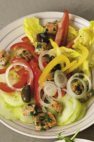 Bauernsalat mit Pute